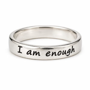 i am enough ring