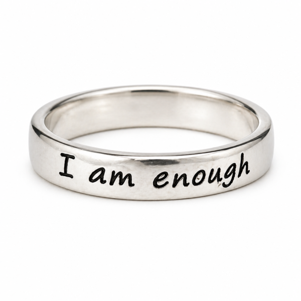 i am enough ring