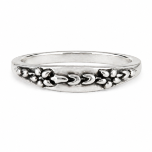 carved flower band