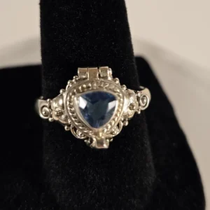 poison gemstone ring