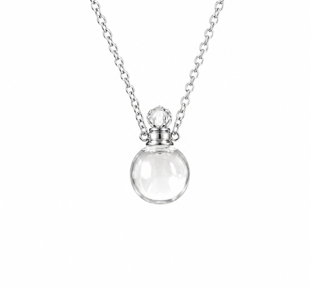 hollow glass bottle