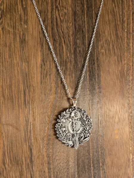 herbs hat broom crescent moon