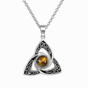 men's irish celtic trinity power knot