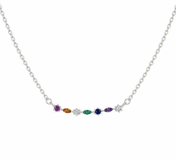 world full of colors necklace