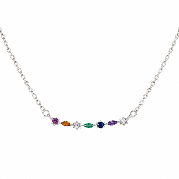 world full of colors necklace