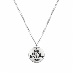 my story isn't over yet necklace