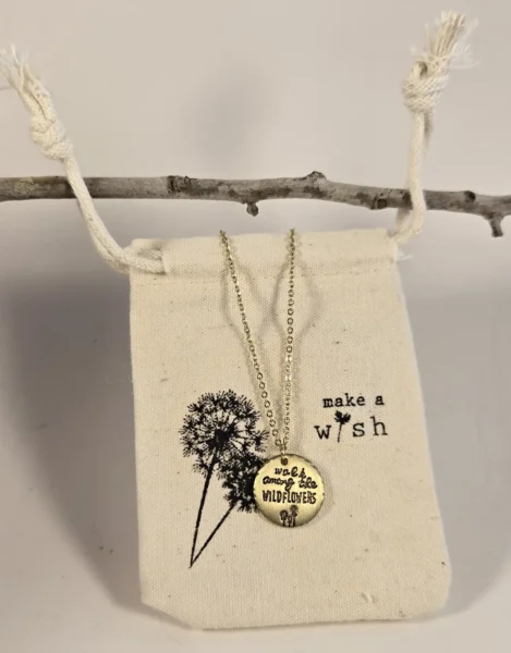 walk among the wildflowers necklace