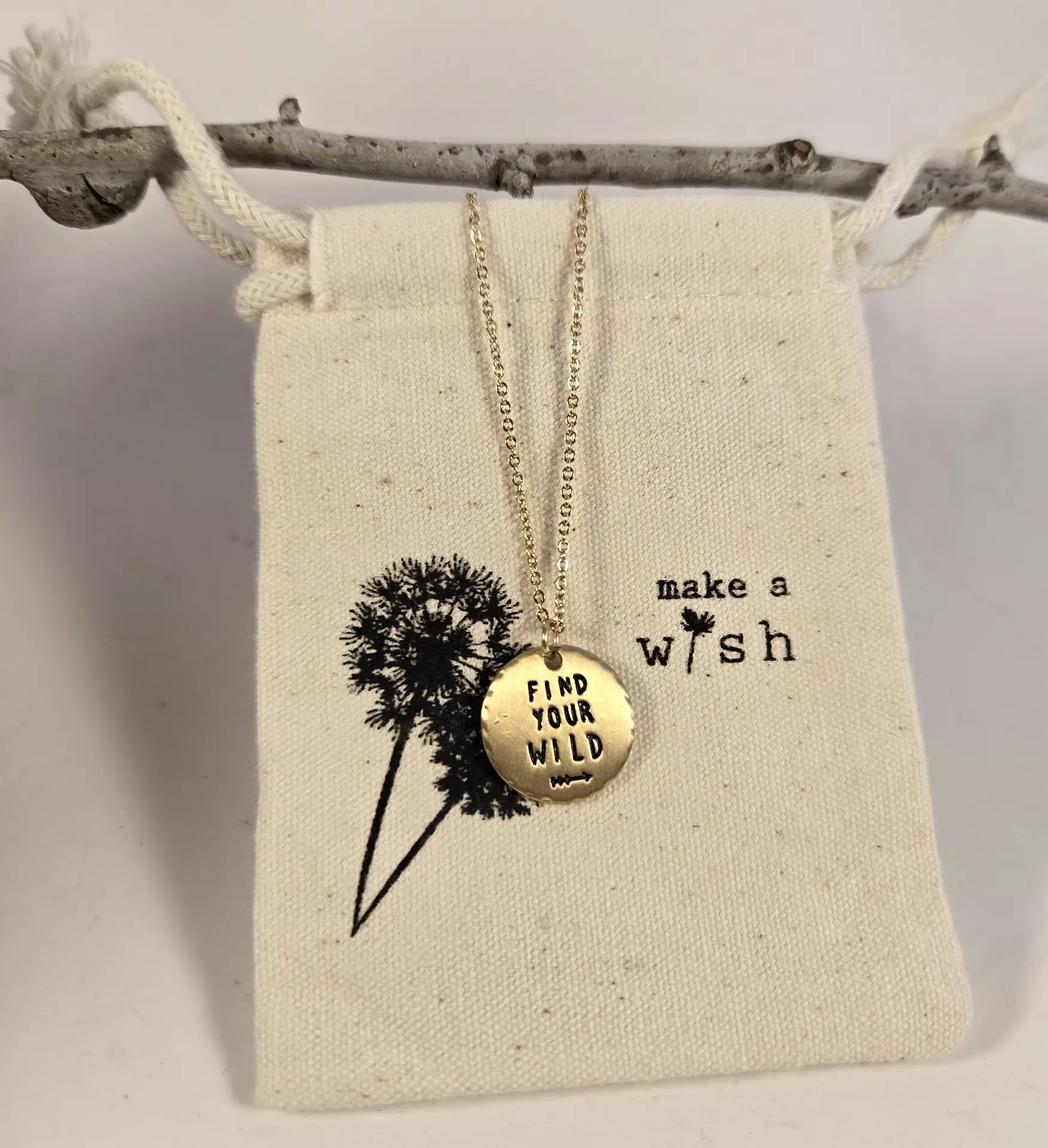 find your wild necklace