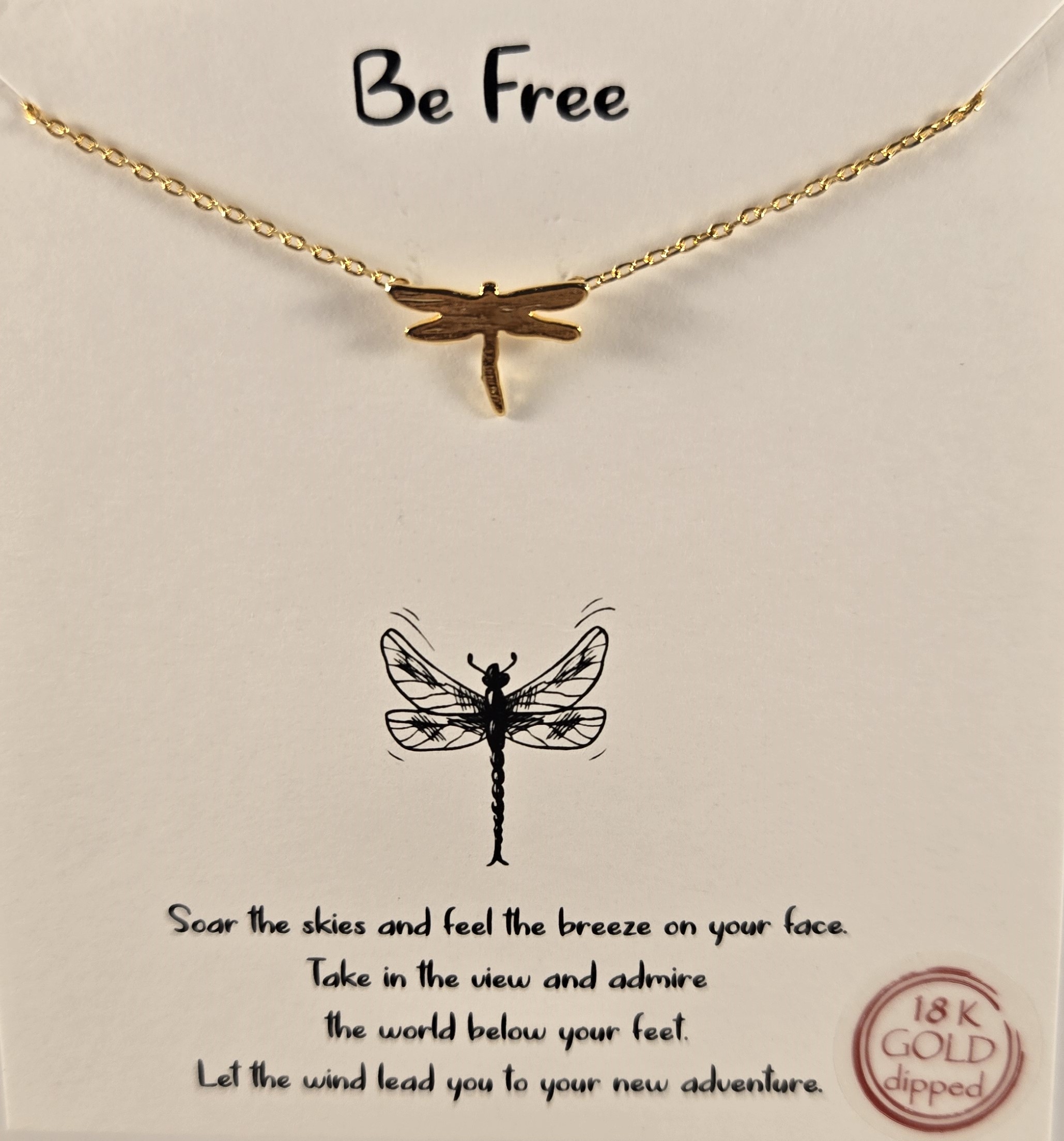 be free dragonfly necklace - Image 2