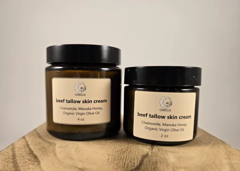 tallow skin cream - chamomile