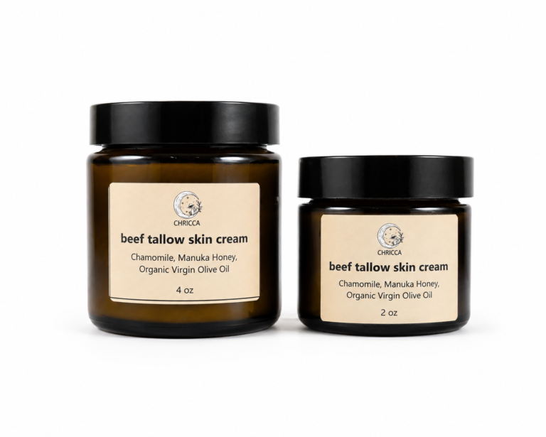 tallow skin cream - chamomile