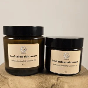tallow skin cream - lemon