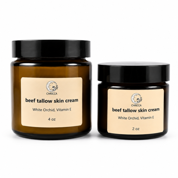tallow skin cream - white orchid