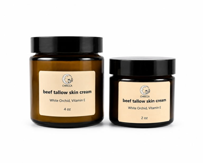 tallow skin cream - white orchid