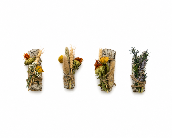 floral sage smudge sticks