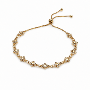 flower beaded bracelet