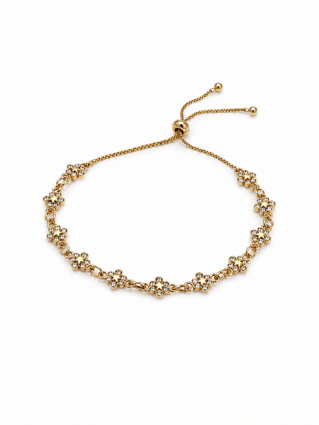 flower beaded bracelet