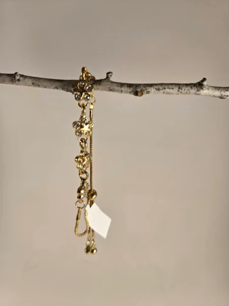 flower beaded bracelet