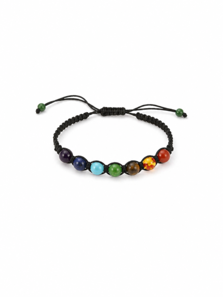 7 chakra beaded bracelet