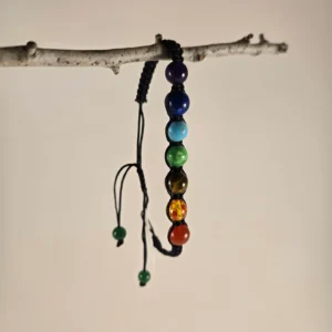 7 chakra beaded bracelet