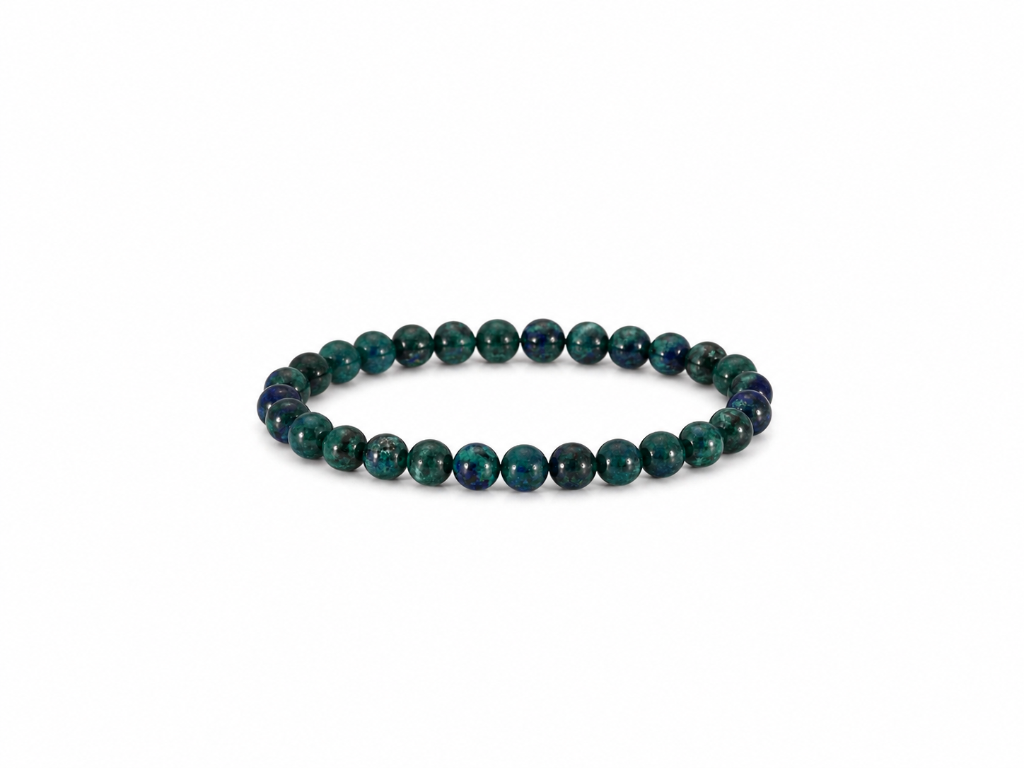 rainbow lapis memory bracelet