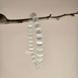 selenite bracelet