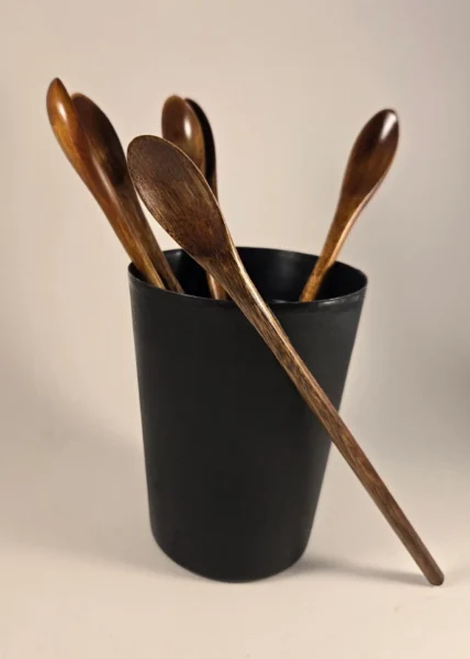 herb wooden spoons