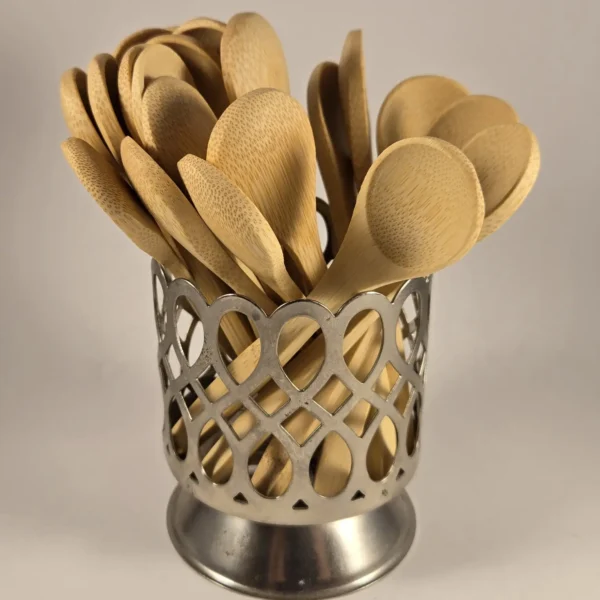 natural wooden spoons