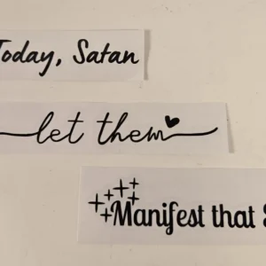 rearview mirror decals