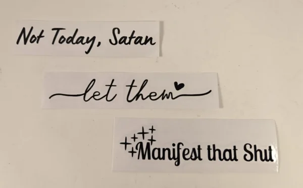 rearview mirror decals