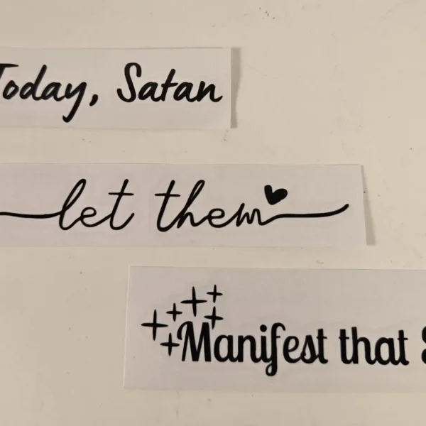 rearview mirror decals
