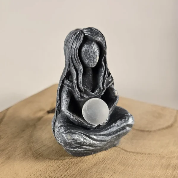 moon goddess statue