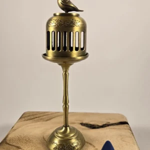 magpie lantern incense burner