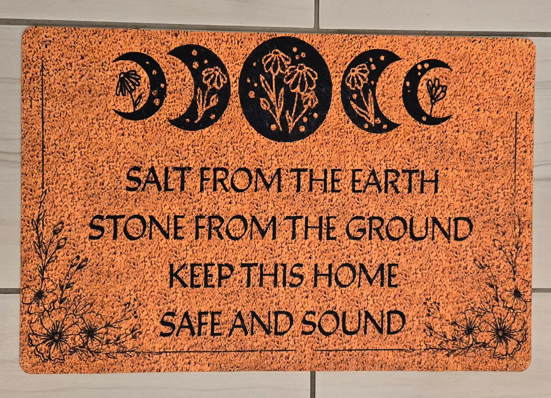 doormat - salt from the earth