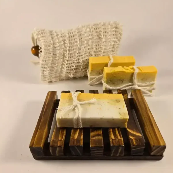 wooden soap tray
