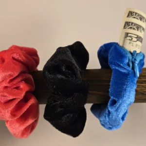 hair scrunchie with pocket