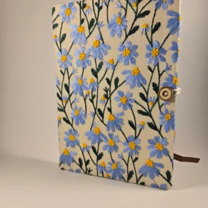 embroidered notebook