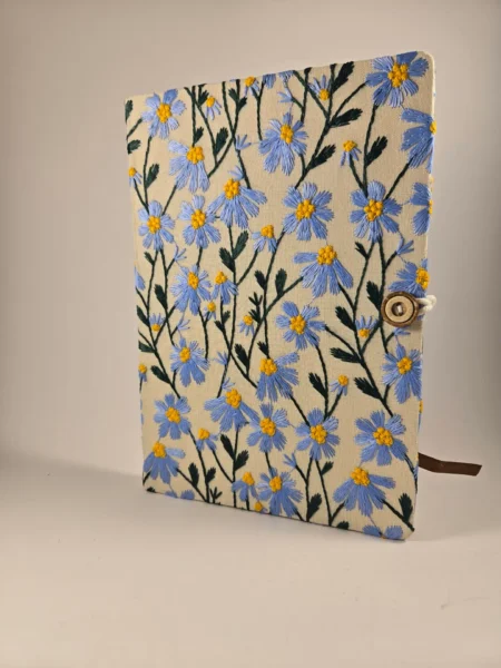 embroidered notebook