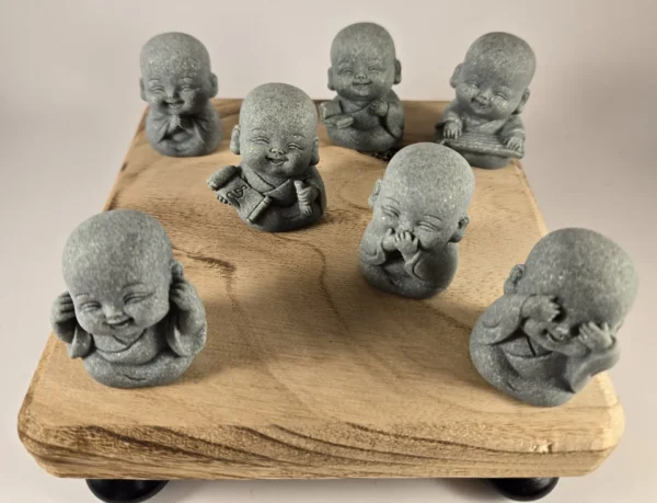 figurine - stone mini buddha