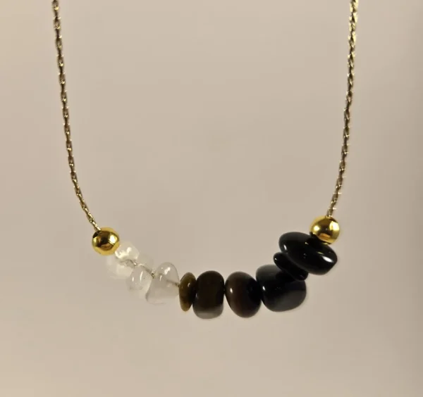 light & shadow necklace