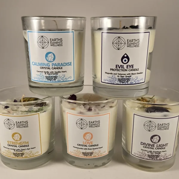 crystal candle