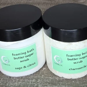 foaming bath butter - sugar scrub