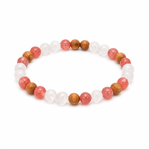 palo santo selenite bracelet