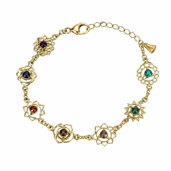 7 chakra gemstone bracelet