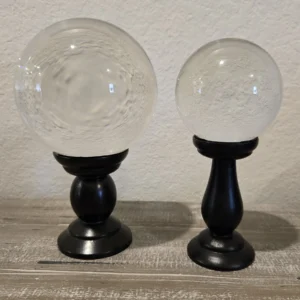 crystal ball on stand