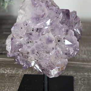 amethyst on stand