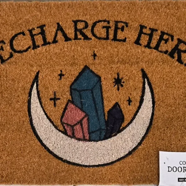 doormat - recharge here