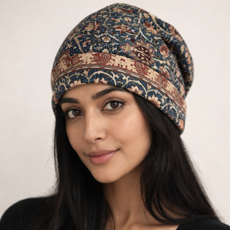 beanie - boho skull