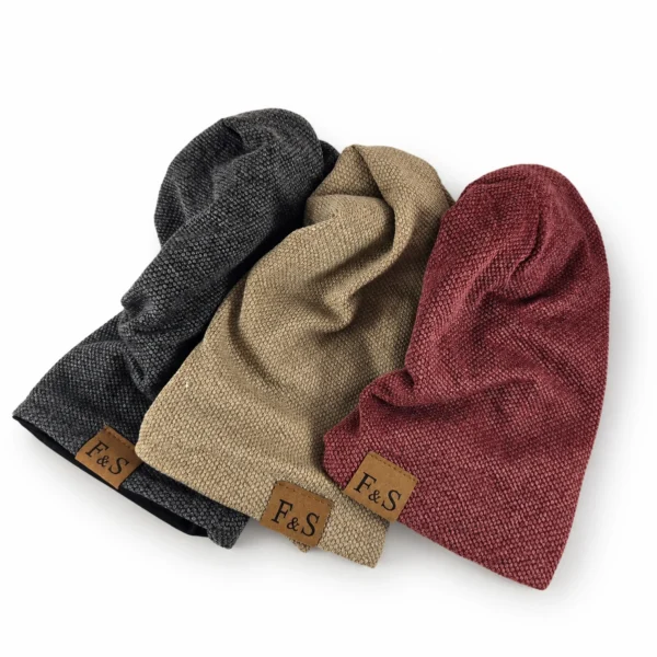 beanie - knit slouch