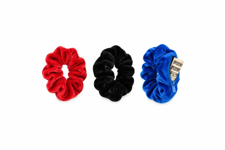 hair scrunchie with pocket